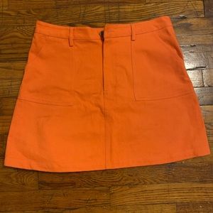 Lucy and Yak cotton mini skirt
